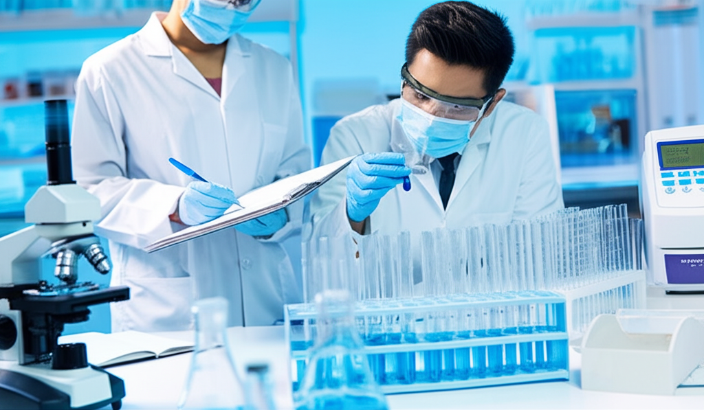 Factory or lab QA process
